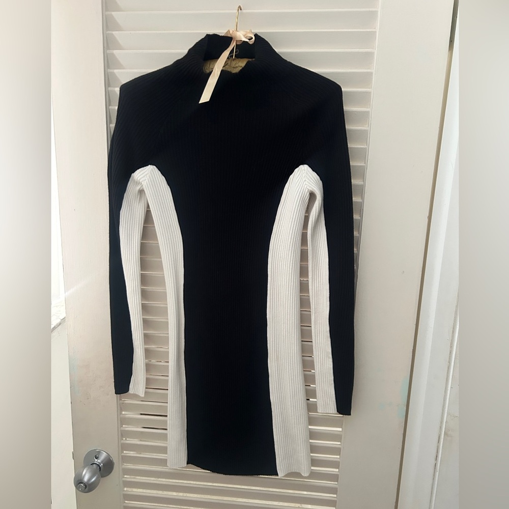Urban Outfitters Ribbed Colorblock Dress - Picture 3 of 3